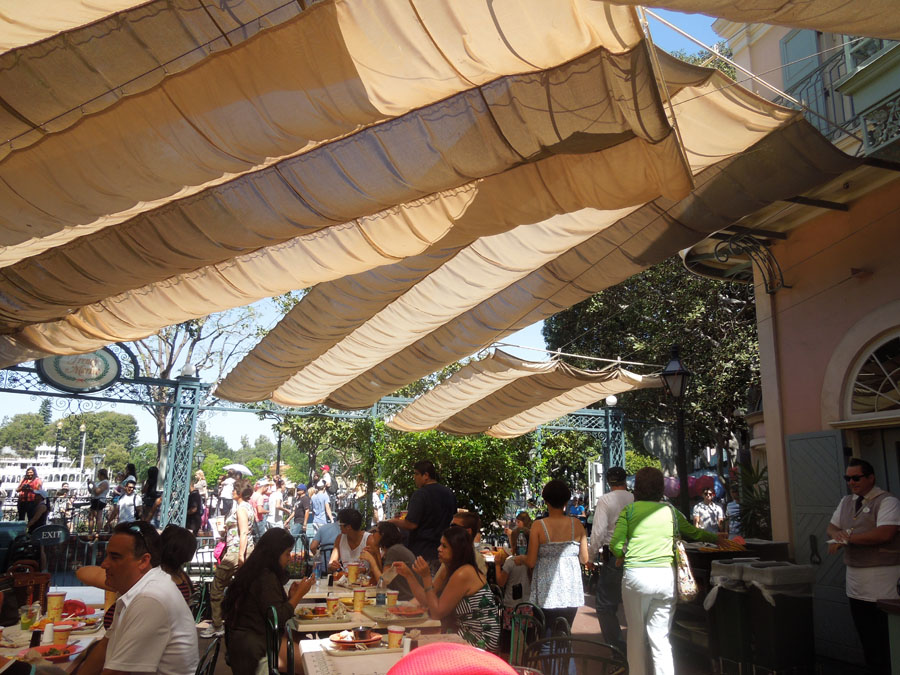 Streets of New Orleans Square in Disneyland