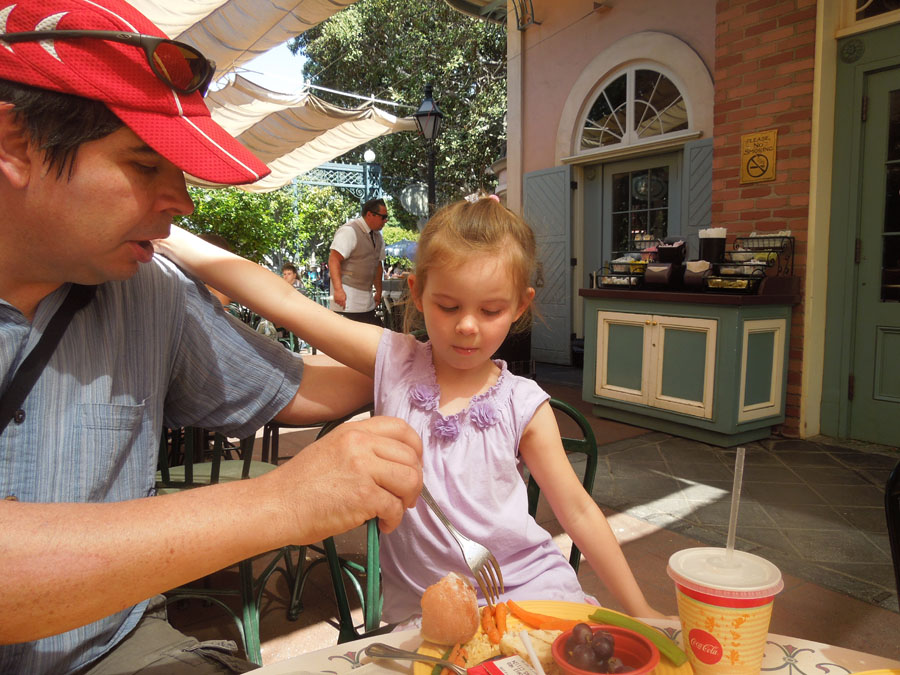 Streets of New Orleans Square in Disneyland
