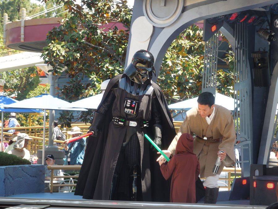Disneyland Jedi Training Picture