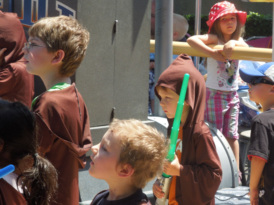 Disneyland Jedi Training Picture