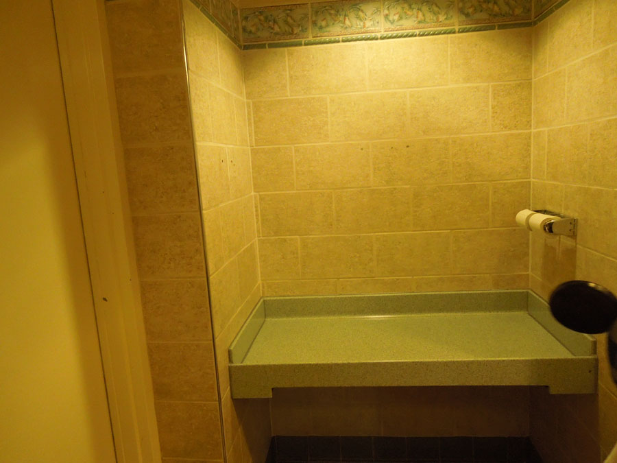 Disneyland Plaza Inn Restroom
