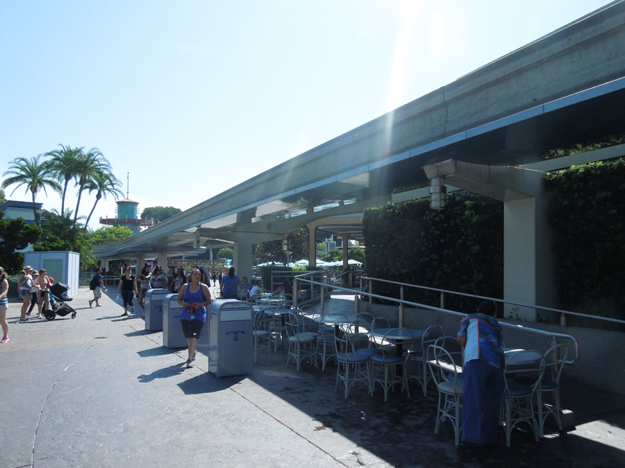 Disneyland Tomorrowland Terrace