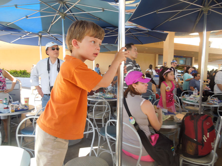 Disneyland Tomorrowland Terrace