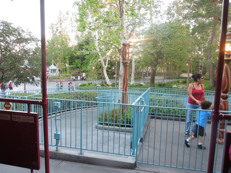 Disneyland Toon Town Railroad Station